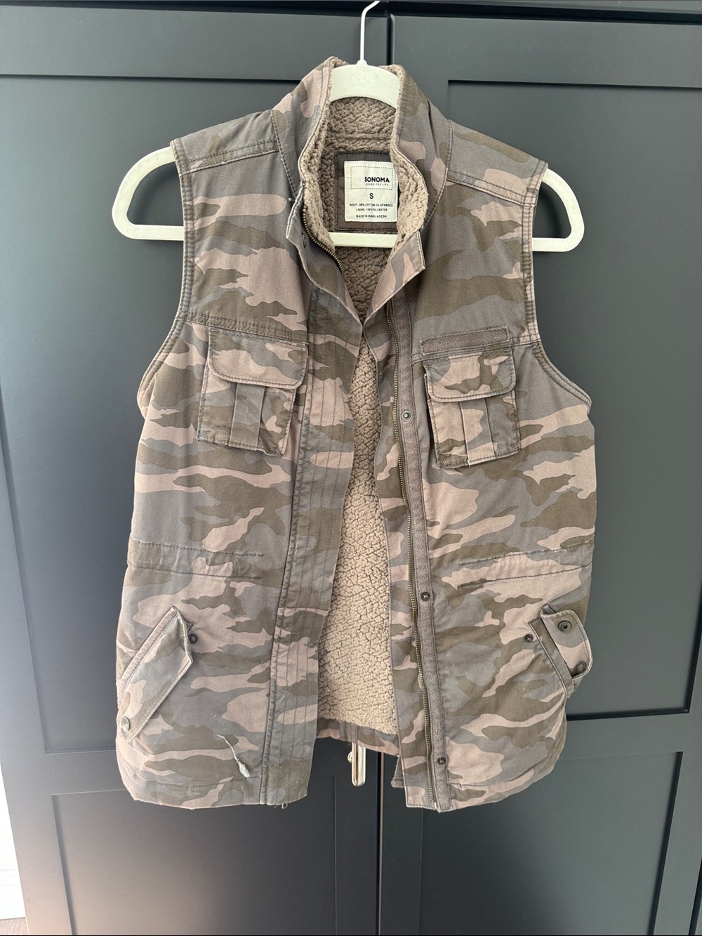 Fun vest from Sonoma